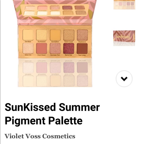 Violet Voss sunkissed summer eye palette - Picture 5 of 9